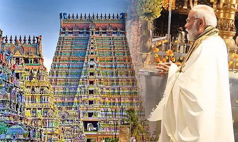 ஸ்ரீரங்கம் ரெங்கநாதர் கோவிலில் பிரதமர் மோடி இன்று சாமி தரிசனம்: பாதுகாப்பு ஏற்பாடுகள் தீவிரம்