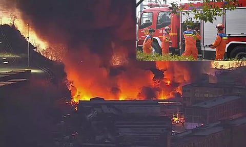 சீனா: பள்ளி விடுதியில் தீ விபத்து... 13 மாணவர்கள் பலி