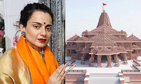 'ராமர் கோவிலுக்கு துர்புத்தி உள்ள சிலர் வரவில்லை' - நடிகை கங்கனா ரணாவத்