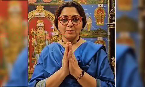 ராமர் குறித்து இரண்டு வரிகள்... வீடியோ வெளியிட்டு நடிகைகளுக்கு அழைப்பு விடுத்த குஷ்பூ