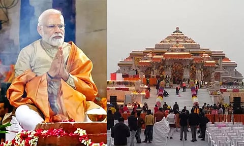 'பிரதமர் மோடி இல்லையென்றால் ராமர் கோவில் கட்டப்பட்டிருக்காது' - காங்கிரஸ் மூத்த தலைவர்