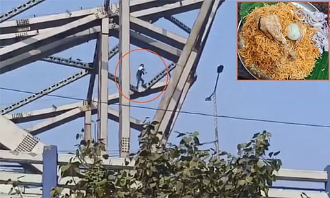 போலீஸ் சொன்ன அந்த வாக்குறுதி.. தற்கொலை முடிவை கைவிட்டு பாலத்தில் இருந்து இறங்கிய நபர்