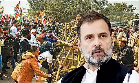 யாத்திரையின்போது மோதல்: ராகுல்காந்திக்கு எதிராக தொடரப்பட்ட வழக்கு சிஐடி பிரிவுக்கு மாற்றம்