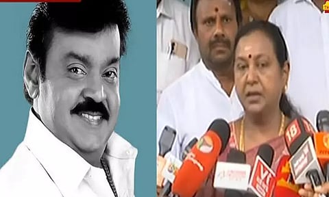 "பத்மபூஷன் - காலம் கடந்து கொடுக்கப்பட்ட விருது" - பிரேமலதா பேட்டி