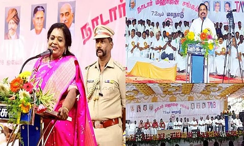 மதுரையில் நாடார் மகாஜன சங்க 72-வது மாநாடு தொடங்கியது; தெலுங்கானா கவர்னர் தமிழிசை, தலைவர்கள் பங்கேற்பு