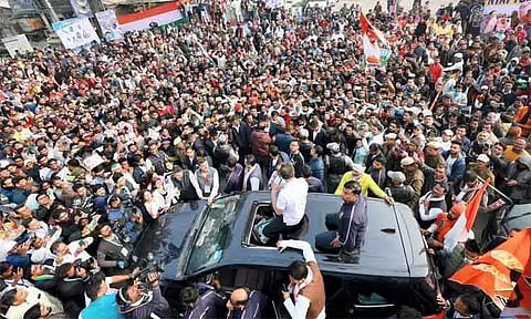 'ராகுல் காந்தியைப் போன்ற போலி நபரை பயன்படுத்துகின்றனர்' - அசாம் முதல்-மந்திரி பரபரப்பு குற்றச்சாட்டு