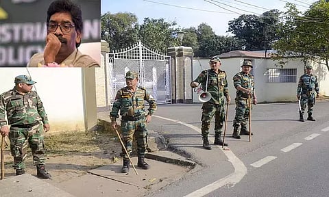 ஜார்க்கண்ட் முதல்-மந்திரி வீட்டிற்கு வெளியே 144 தடை