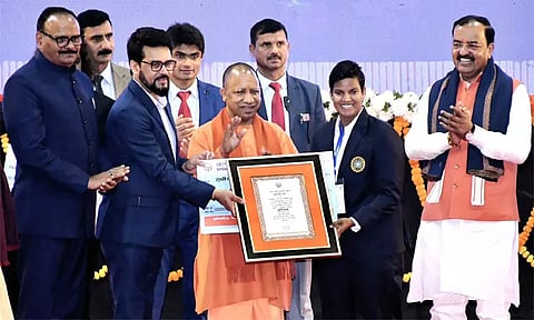 போலீஸ் டி.எஸ்.பி. ஆன இந்திய கிரிக்கெட் வீராங்கனை தீப்தி சர்மா