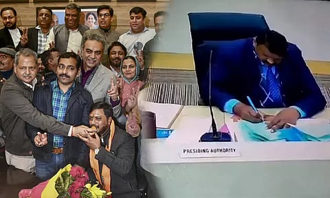 சண்டிகர் மேயர் தேர்தலில் முறைகேடு? - காங்கிரஸ், ஆம் ஆத்மி பகிர்ந்த அதிர்ச்சி வீடியோ