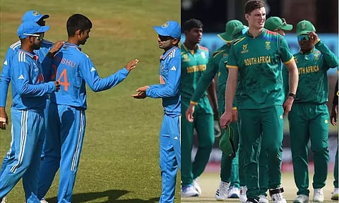 ஜூனியர் உலகக் கோப்பை கிரிக்கெட் அரைஇறுதி: இந்தியா - தென்ஆப்பிரிக்கா இன்று மோதல்