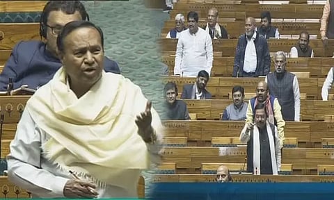 வெள்ள நிவாரணம்: மக்களவையில் பா.ஜ.க.வுடன் வாக்குவாதம் - தி.மு.க. வெளிநடப்பு