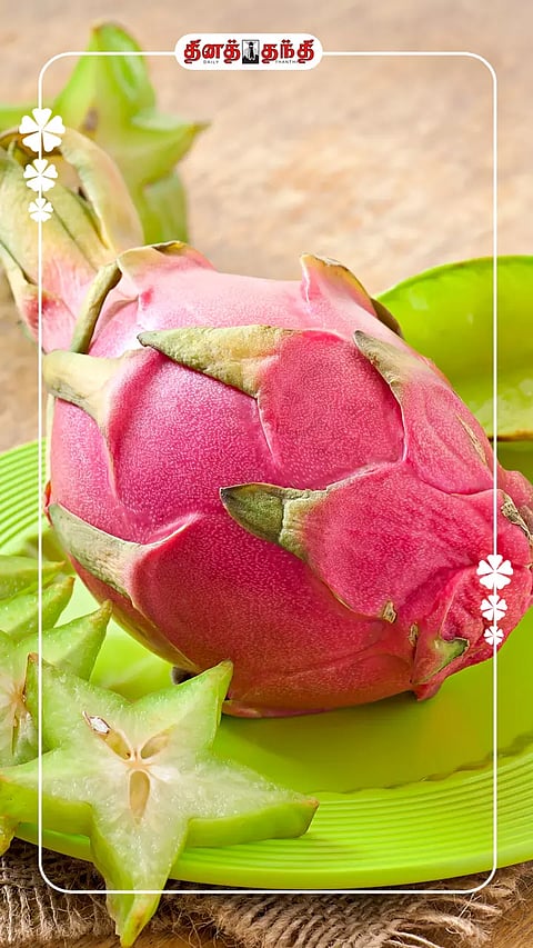 டிராகன் பழம் சாப்பிடுவதால் ஏற்படும் நன்மைகள்...!