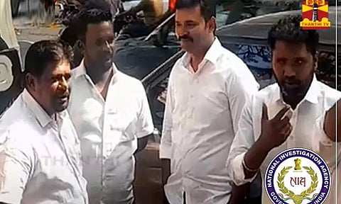 என்.ஐ.ஏ. அலுவலகத்தில் நாம் தமிழர் கட்சி நிர்வாகிகள் ஆஜர்