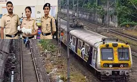 ஓடும் ரெயிலில் கர்ப்பிணிக்கு பிரசவ வலி - உதவிய ரெயில்வே போலீசாருக்கு கணவர் நன்றி