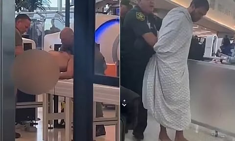 நிர்வாணமாக வலம் வந்த போதை ஆசாமி.. புளோரிடா விமான நிலையத்தில் பரபரப்பு