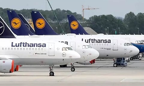 லுப்தான்சா ஊழியர்கள் ஸ்டிரைக் -விமான சேவை பாதிப்பு