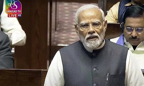 மன்மோகன் சிங் முன்னுதாரணமாக திகழ்கிறார்: மாநிலங்களவையில் பிரதமர் மோடி புகழாரம்