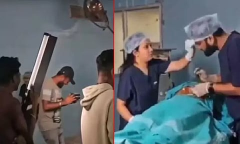 ஆபரேஷன் தியேட்டரில் திருமண போட்டோ ஷூட்- அதிகாரி அதிரடி உத்தரவு