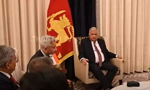 ஆஸ்திரேலியாவில் இலங்கை அதிபருடன் இந்திய வெளியுறவுத்துறை மந்திரி ஜெய்சங்கர் சந்திப்பு