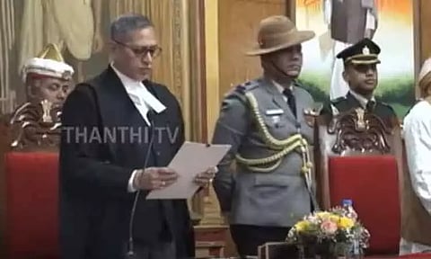 மேகாலயா ஐகோர்ட்டு தலைமை நீதிபதியாக எஸ்.வைத்தியநாதன் பதவியேற்பு