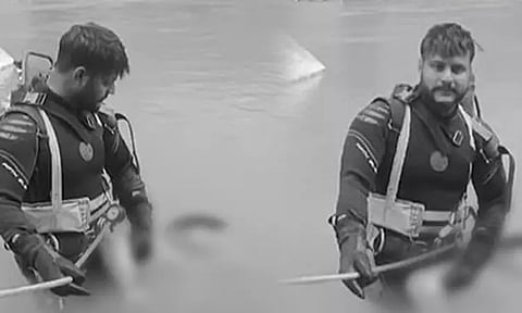 கார் விபத்தில் மாயமான வெற்றி துரைசாமியின் உடல் 8 நாட்களுக்கு பின் மீட்பு