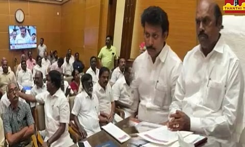 ஜாக்டோ ஜியோ நிர்வாகிகளுடன் அமைச்சர்கள் பேச்சுவார்த்தை