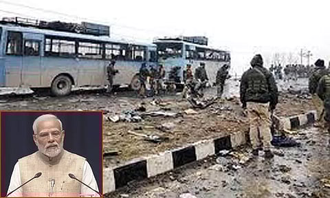 புல்வாமா தாக்குதல் தினம்.. உயிர்த்தியாகம் செய்த வீரர்களுக்கு அஞ்சலி செலுத்திய பிரதமர் மோடி