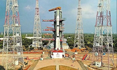 ஸ்ரீஹரிகோட்டாவில் தயார் நிலையில் ஜி.எஸ்.எல்.வி. ராக்கெட் - 27½ மணி நேர கவுண்ட்டவுன் இன்று தொடக்கம்