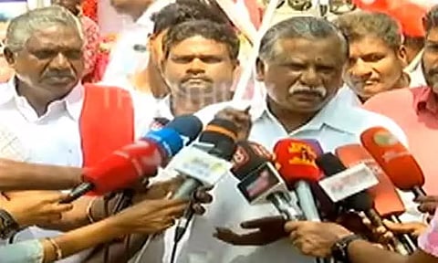 'தேர்தல் பத்திரம் மூலம் இந்தியக் கம்யூனிஸ்ட் கட்சி 1 ரூபாய் கூட நிதி பெறவில்லை' - முத்தரசன்