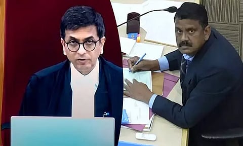 வாக்குச்சீட்டுகளில் 'எக்ஸ்' என எழுதினீர்களா? - தேர்தல் அதிகாரியிடம் சுப்ரீம் கோர்ட்டு தலைமை நீதிபதி கிடுக்கிப்பிடி கேள்வி