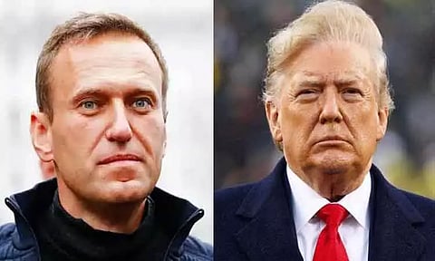 'அலெக்சி நவால்னி துணிச்சல் மிக்கவர்' - அமெரிக்க முன்னாள் ஜனாதிபதி டிரம்ப்