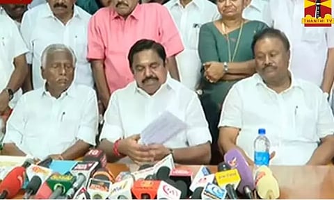 அ.தி.மு.க. தலைமையில் நல்ல கூட்டணி அமையும் - எடப்பாடி பழனிசாமி பேட்டி