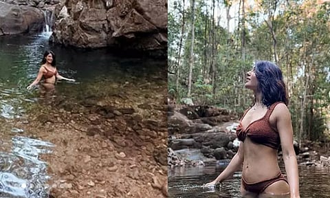 சமந்தாவின் புதிய அவதாரம்: தண்ணீரில் ஆட்டம் போடும் புகைப்படம் வைரல்