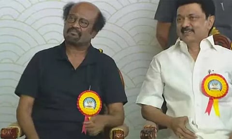 "இது கலைஞரின் தாஜ்மஹால்!" - ரஜினி நெகிழ்ச்சி