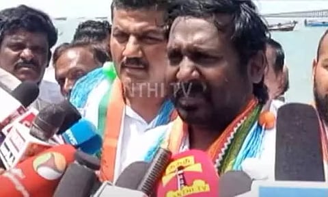 'விஜயதாரணி எத்தனை முறை தொகுதிக்கு வந்துள்ளார்?' - காங்கிரஸ் எம்.பி. விஜய் வசந்த் கேள்வி