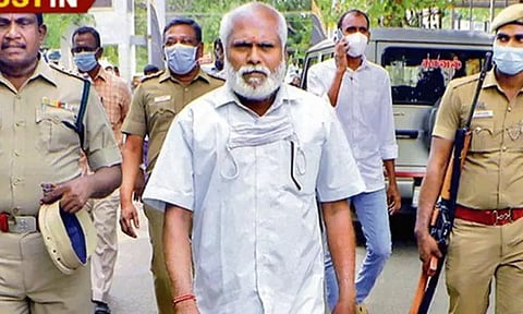 ராஜீவ் காந்தி கொலை வழக்கில் விடுதலையான சாந்தன் உடல்நிலையில் பின்னடைவு