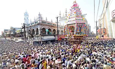 கோவை கோனியம்மன் கோவில் தேரோட்டம்