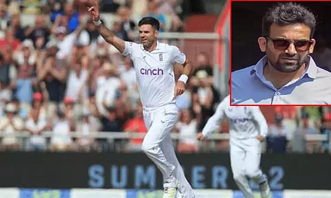 ஜாகீர்கானிடம் இருந்து 'ரிவர்ஸ் ஸ்விங்' பந்து வீச்சை கற்றேன்: ஆண்டர்சன் பேட்டி