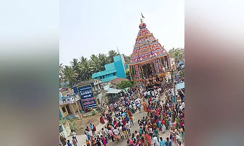 திருவெண்காடு சுவேதாரணேஸ்வரர் கோவிலில் தேரோட்டம்
