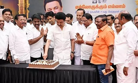 மாரியென வாழ்த்துகளைப் பொழிந்த அனைவருக்கும் நன்றி - முதல்-அமைச்சர் மு.க.ஸ்டாலின்