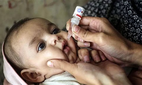 56.34 லட்சம் குழந்தைகளுக்கு போலியோ சொட்டு மருந்து: சுகாதாரத்துறை தகவல்