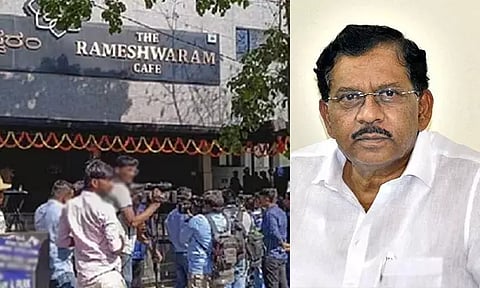 பெங்களூரு குண்டுவெடிப்பு: குற்றவாளி பற்றி துப்பு துலங்கியது - கர்நாடக மந்திரி