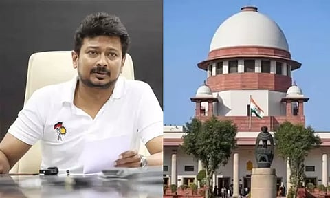 இப்படி பேசினால் என்ன நடக்கும் என தெரியாதா? - அமைச்சர் உதயநிதிக்கு சுப்ரீம் கோர்ட்டு கேள்வி