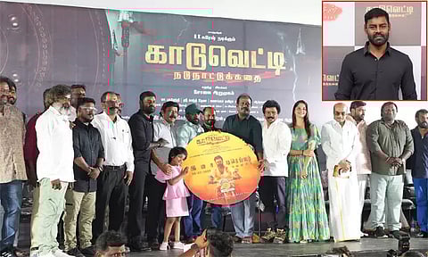 சினிமா, அரசியலை விட்டு போகமாட்டேன்.. 'காடுவெட்டி' இசை வெளியீட்டு விழாவில் ஆர்.கே.சுரேஷ் அதிரடி