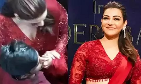 தொடக்கூடாத இடத்தில் கைவைத்த ரசிகர்: கடுப்பான காஜல் அகர்வால்