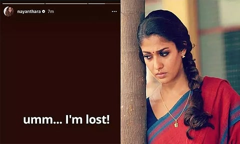 நயன்தாராவின் லேட்டஸ்ட் இன்ஸ்டா ஸ்டோரி இணையத்தில் வைரல்.. என்னவா இருக்கும்?