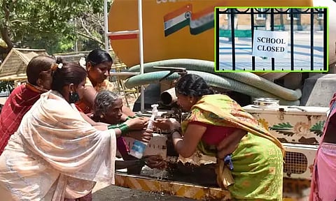 பெங்களூருவில் குடிக்க, கைகழுவ கூட தண்ணீர் இல்லை - பற்றாக்குறையால் பள்ளிகளை மூட முடிவு
