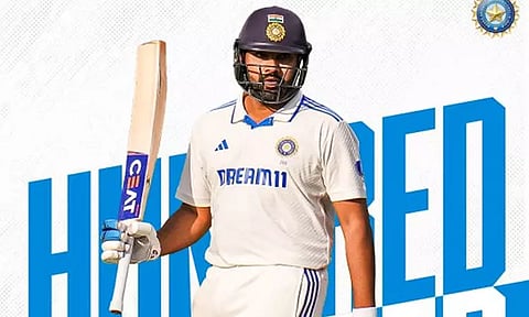 இங்கிலாந்துக்கு எதிரான 5-வது டெஸ்டில் சதம்... சாதனை பட்டியல்களில் முன்னேற்றம் கண்ட ரோகித்