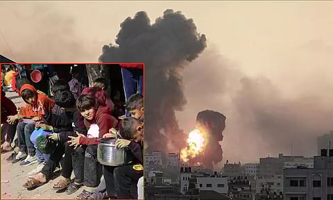 காசாவில் குழந்தைகளின் உயிரை பறிக்கத் தொடங்கிய பஞ்சம்