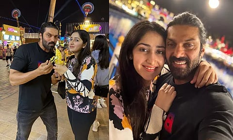 திருமண வாழ்த்துகளை பகிர்ந்துகொண்ட ஆர்யா- சாயிஷா ஜோடி